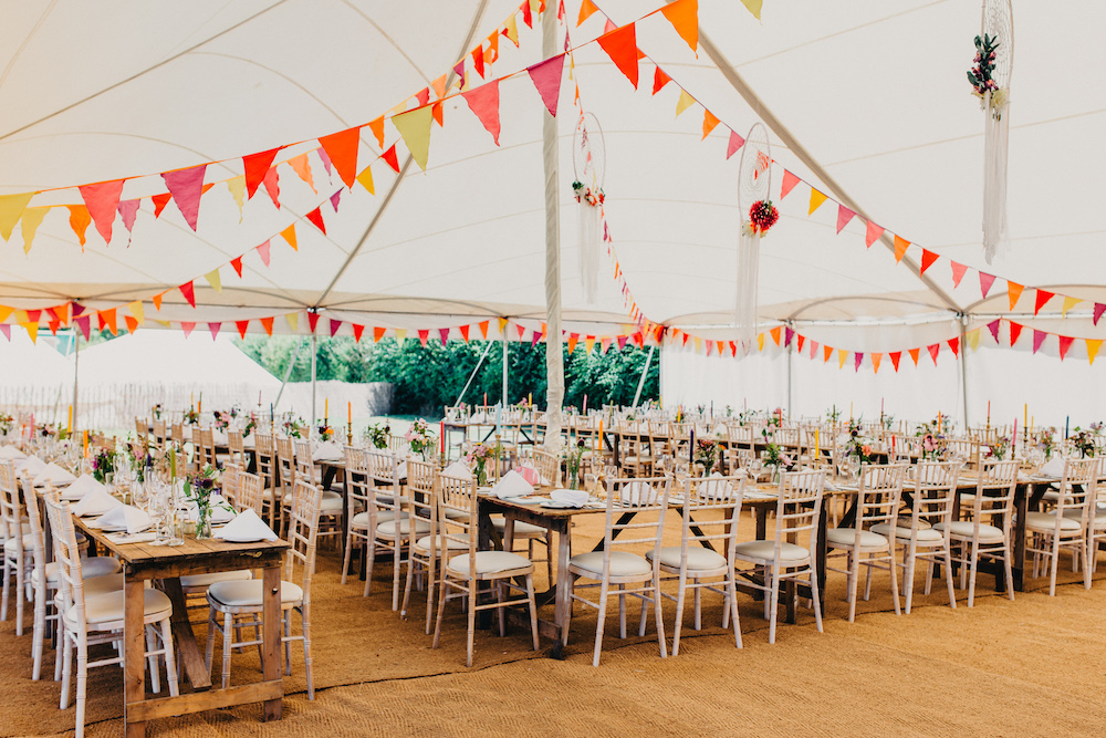 Warm Hues Bunting 10m - Image 4