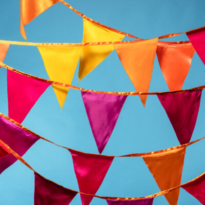 Warm Hues Bunting 25% off 10m