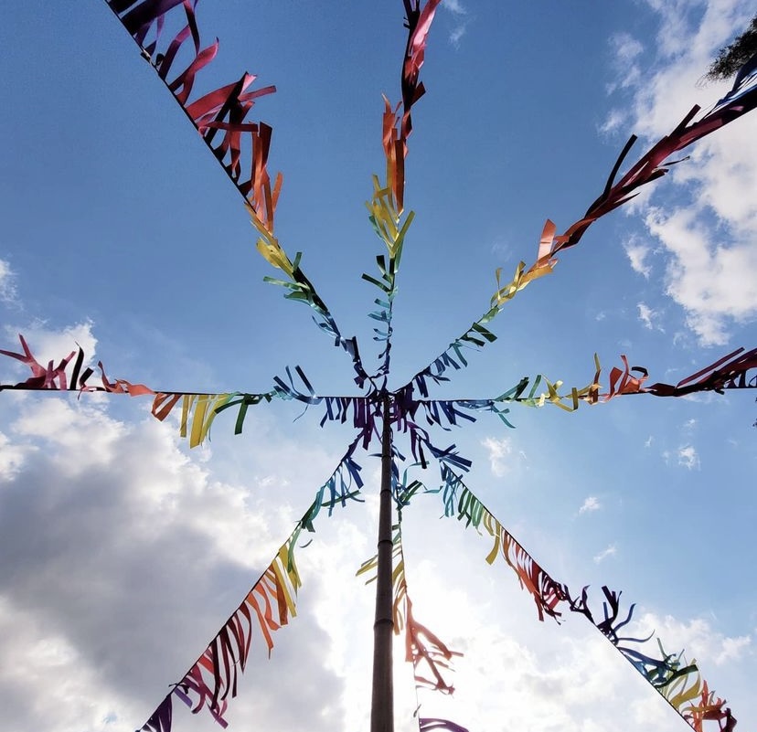 Ribbon Bunting 2.5m - rainbow - Image 5