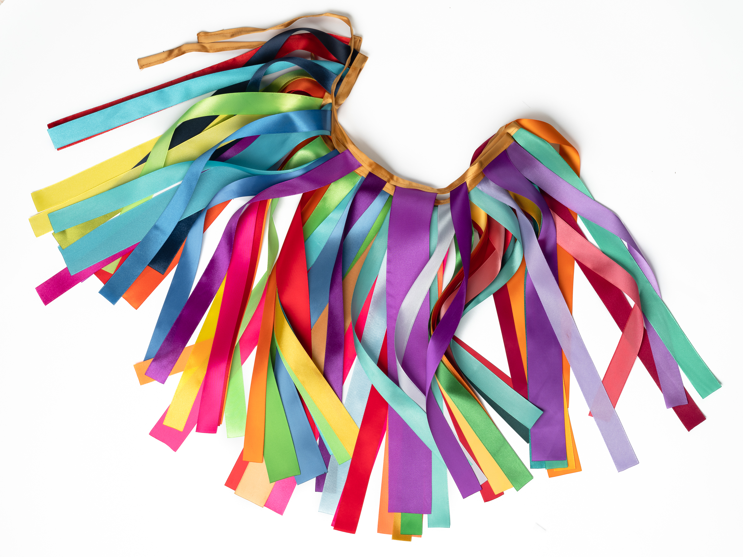 Ribbon Bunting 2.5m - rainbow - Image 4