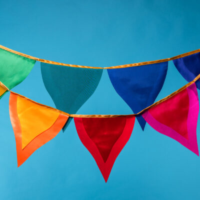 Indian petal bunting